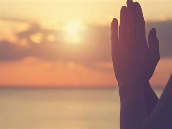 praying